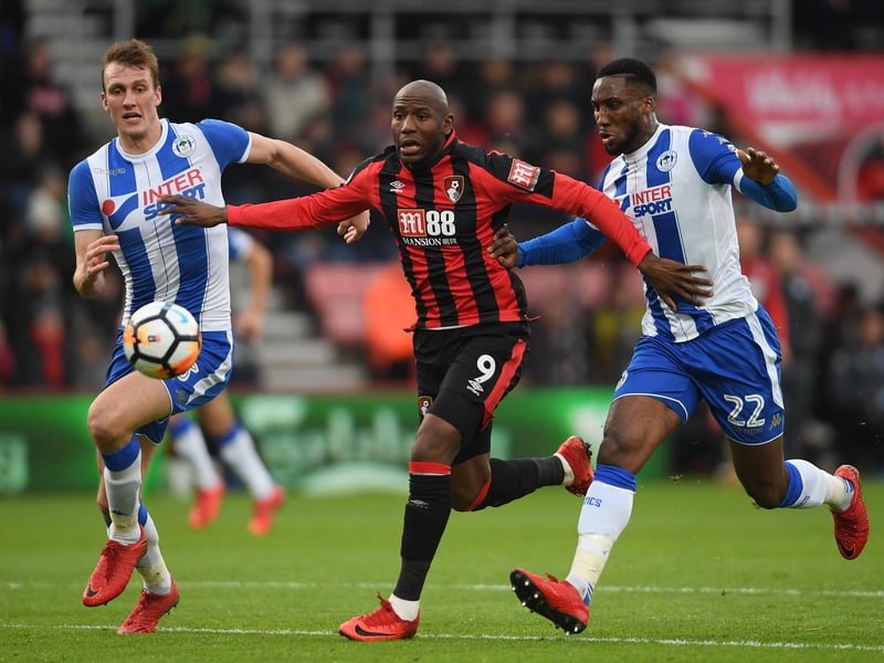 Signed from Wolves in the summer of 2016, the DR Congo striker started well at the Cherries but then rapidly plateauxed as he struggled for game time. Was sold back to Wolves two years later for the same £10m fee. Verdict: MISS