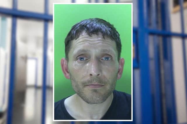 Matthew Burgess has been jailed and banned from Worksop. Photo: Nottinghamshire Police