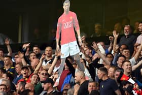 Manchester United hope Cristiano Ronaldo, confirmed as a new signing on deadline day, will be more effective than the version in the crowd at Molineux last weekend.