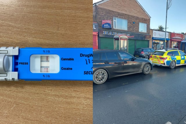 A driver in Harworth failed a drugs wipe test. Nottinghamshire Road Policing Team said on Twitter:  "It was déjà vu for this driver. Two days ago he failed a drugs wipe for one of the RPU teams and failed to provide in custody. Same driver stopped by another RPU team today and (you guessed it) failed a drugs wipe and failed to provide in custody. #SeeYouInCourt."