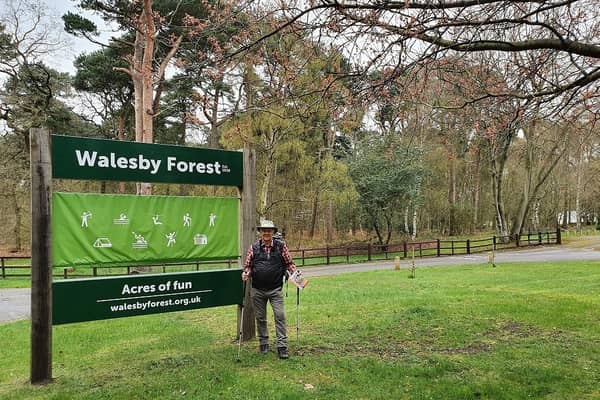 78-year-old David Huxley, president of the board of trustees at Walesby Forest in Nottinghamshire, is set to walk the Robin Hood Way – a total of 108 miles – to raise money for the centre.