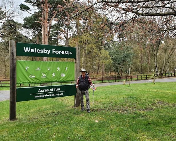 78-year-old David Huxley, president of the board of trustees at Walesby Forest in Nottinghamshire, is set to walk the Robin Hood Way – a total of 108 miles – to raise money for the centre.