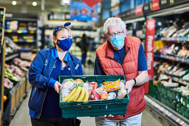 Aldi pledged to donate 1.8 million meals to families  experiencing food poverty during November and December.