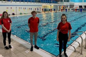 Retford swimming club's new captains and vice-captains.