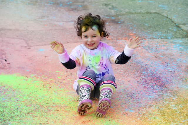 Bluebell Wood Children's Hospice is organising the 'Colour Throw' to replace the cancelled Colour Dash