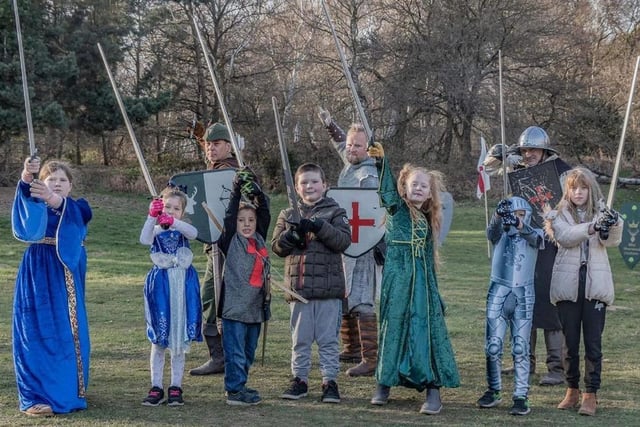What was it like to be a knight of the realm and fight on the battlefields of medieval Britain? A special St George's Day event at RSPB Sherwood Forest on Sunday (11 am to 3 pm) features a fun session for six-to-11-year-olds in which they can take part in 'knight school' training sessions, don armour and learn how to use a sword and bow. Find out about life in Robin Hood's day.