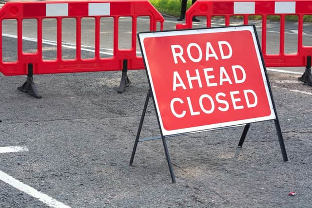 Motorists can expect delays during the road closures
