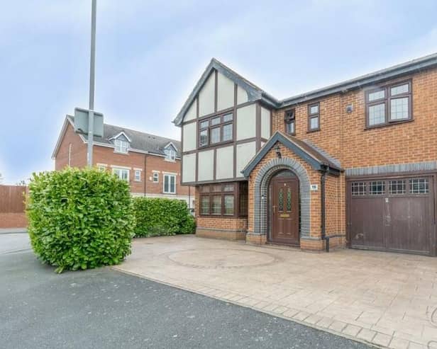 With its eyecatching frontage and impeccable interior, this detached, four-bedroom family home on Occupation Lane, Edwinstowe is a welcome addition to the property market. Estate agents BuckleyBrown are inviting offers in the region of £365,000.