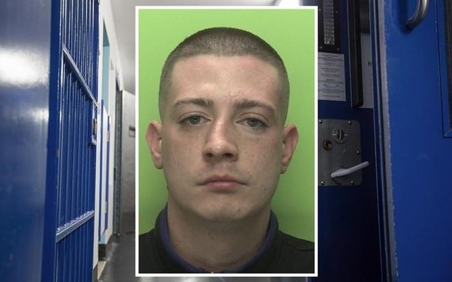 Tristan Fretwell, 29, of Raleigh Street, Nottingham, pleaded guilty to assault by beating and was jailed for 14 weeks.