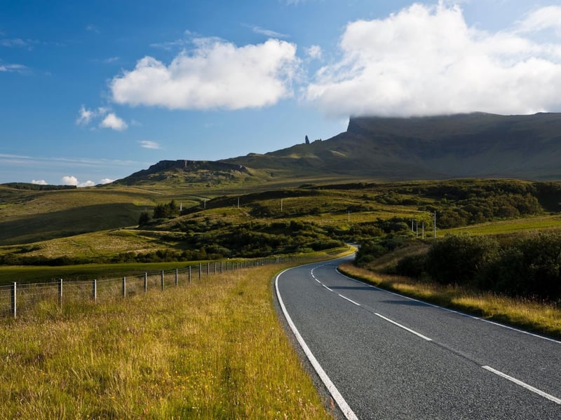 The Road to the Isles journey runs along the A830 from Fort William to Mallaig and onwards to the Small Isles. If a lovely drive through some stunning lochs is your thing, go here.