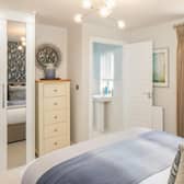 A bedroom from one of the new homes now available in Langold. Photo: Image Creative Partnership Ltd