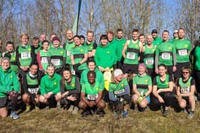 The Worksop Harriers team at Manton Pit Top