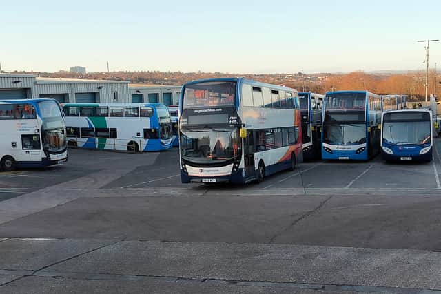 Stagecoach says it is entering talks with depots from Sheffield and Holbrook starting January 11.