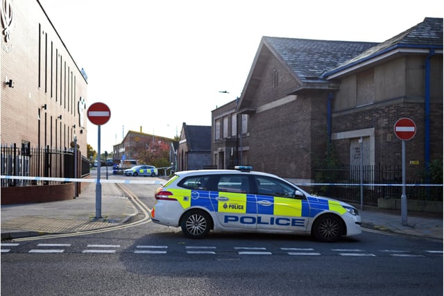 A number of streets have been sealed off in Doncaster as a murder probe takes place.