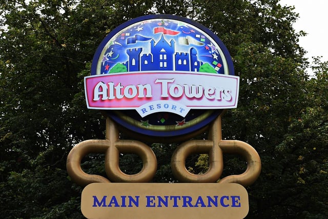 Alton Towers Resort is in Alton, Staffordshire. 
Opening times are 10am to 6pm.
For more information or to book tickets visit www.altontowers.com.
(Photo credit should read PAUL ELLIS/AFP via Getty Images)