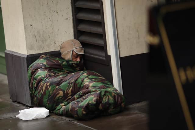 More than 100 people in Bassetlaw will be homeless this Christmas. Photo: Getty Images