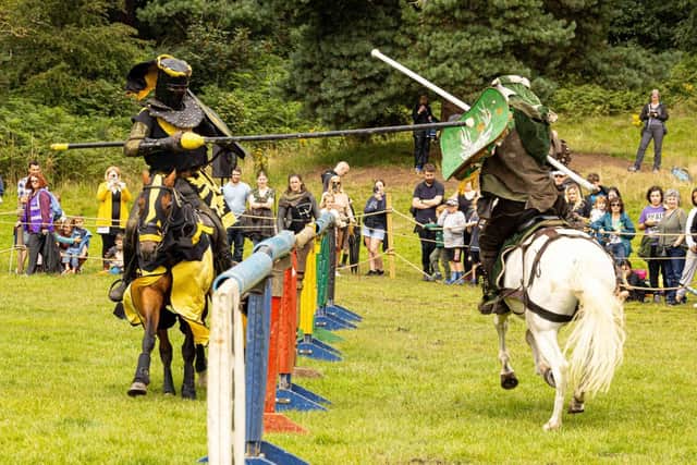 The Knights of Nottingham will be jousting at the Festival.