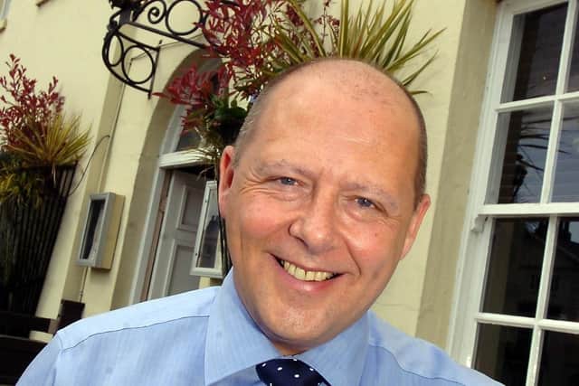 Craig Dowie managing director of the Crown Hotel, on Market Place, High Street, Bawtry, and the prestigious wedding venue Bawtry Hall