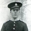Lance Sergeant Thomas Highton, from Worksop, who fought in World War One.