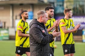 Worksop boss Craig Parry - FA Cup ambition realised.