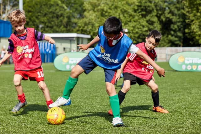 Worksop children aged five to 11 can take part in the free football sessions
