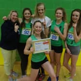 It’s all smiles for this group of Worksop Harriers youngsters during an event back in 2015.