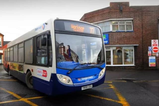 Stagecoach operate in Worksop
