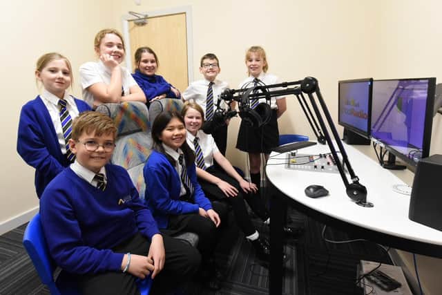 Broadcasters from Norbridge Academy have been honing their presenting skills while hosting a special radio show for residents at Greenacres Grange Care Home