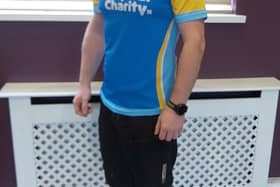 Rob Simpson, from Worksop, is preparing to run the Sheffield Half Marathon later this month.