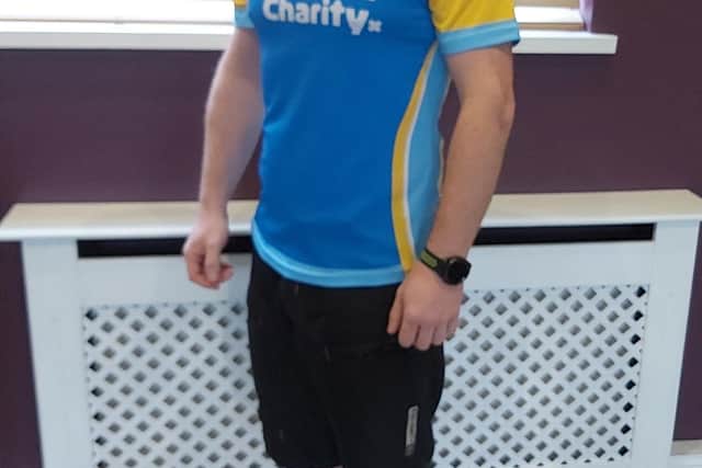 Rob Simpson, from Worksop, is preparing to run the Sheffield Half Marathon later this month.