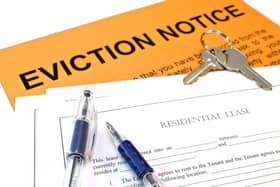 Figures show three rental households in Bassetlaw were evicted in the three months to June – up from one during the same period last year.