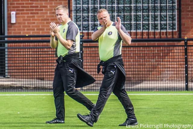 Craig Rouse (left) and boss Craig Parry are looking for FA Cup progress. Pic by Lewis Pickersgill.