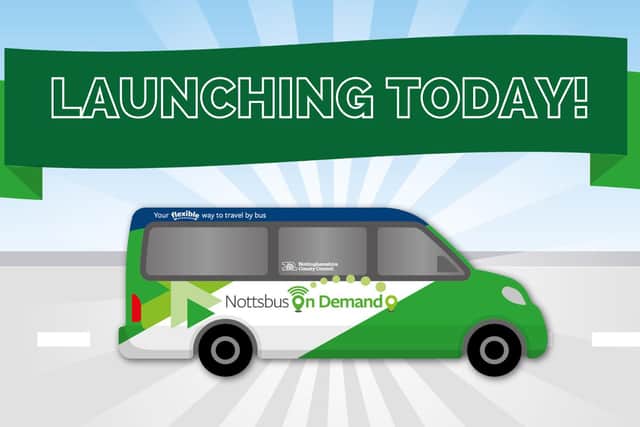 Nottsbus On Demand has launched.