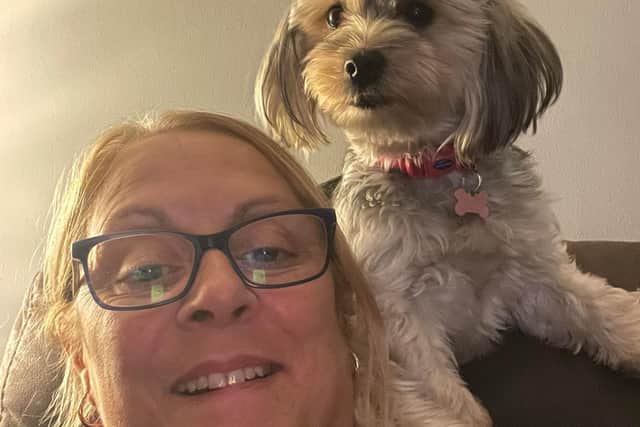 Dog owner Donna Chapman is 'ecstatic' after Bella returned home.