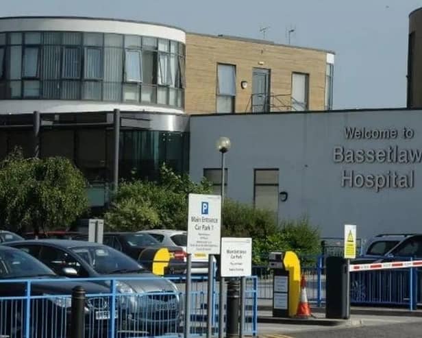 Bassetlaw District General Hospital in Worksop, which has been given a rating of 'Requires Improvement' by the Care Quality Commission.