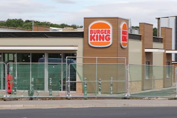 The new Burger King is taking shape in Worksop.