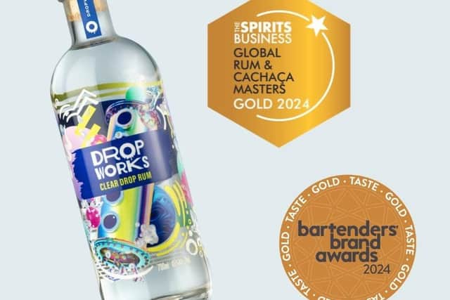 Clear Drop Rum by DropWorks wins double gold