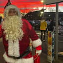 Santa collected nearly £8,000 in donations in December