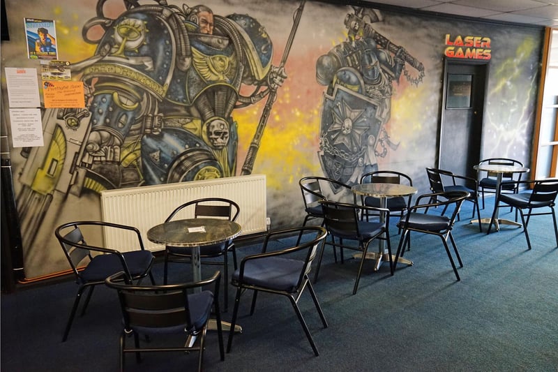 The epic venue offers zone nexus pro laser tag , board games & games workshop.