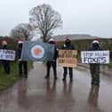 Members of the Sheffield Sabs at the meeting