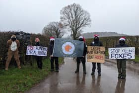 Members of the Sheffield Sabs at the meeting