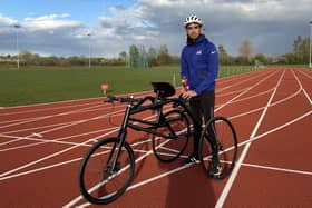 Worksop frame runner Rafi Solaiman - Paralympics dream.