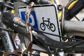 Across England and Wales, fewer bike thefts have been reported than in recent years. In 2022-23 there were 76,900 thefts, down from 85,600 in 2019-20. (Photo by; Rowan Staszkiewicz/PA/Radar)