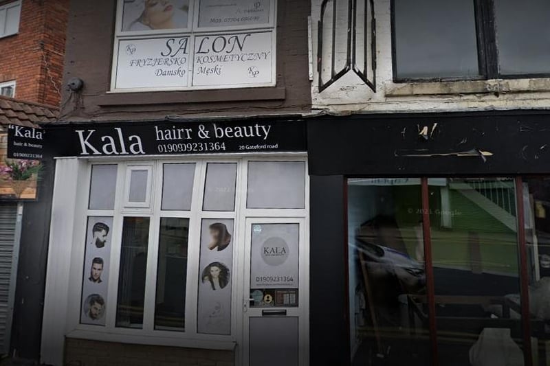 Kala Hair and Beauty received a 4.8 star rating based on 36 reviews. Call 01909 231364