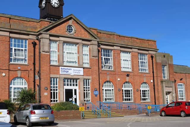 Rotherham College's former Dinnington campus