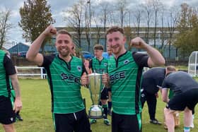 Greeendale complete part one of their double chase with the league trophy.
