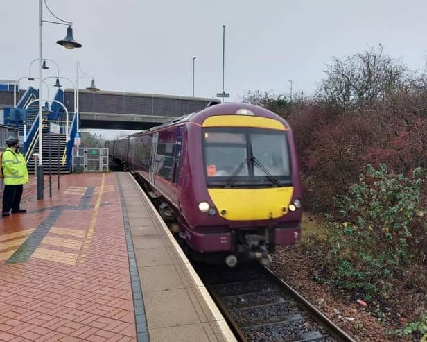 Trains are running again on the Robin Hood Line this morning