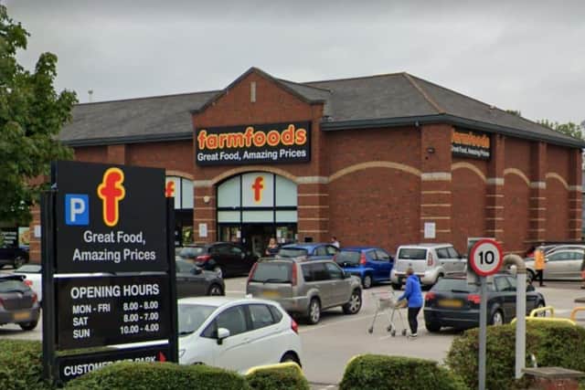 A 32-year-old man has been arrested on suspicion of burgling two shops, including Farmfoods in Memorial Avenue.