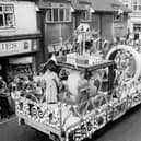 Worksop's Silver Jubilee Parade in 197.