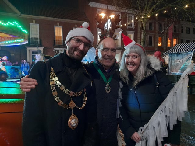 VIP Guests enjoy Illuminate - Winter Festival of Light in 2024 - this year it will be on Thursday 11th December 2025